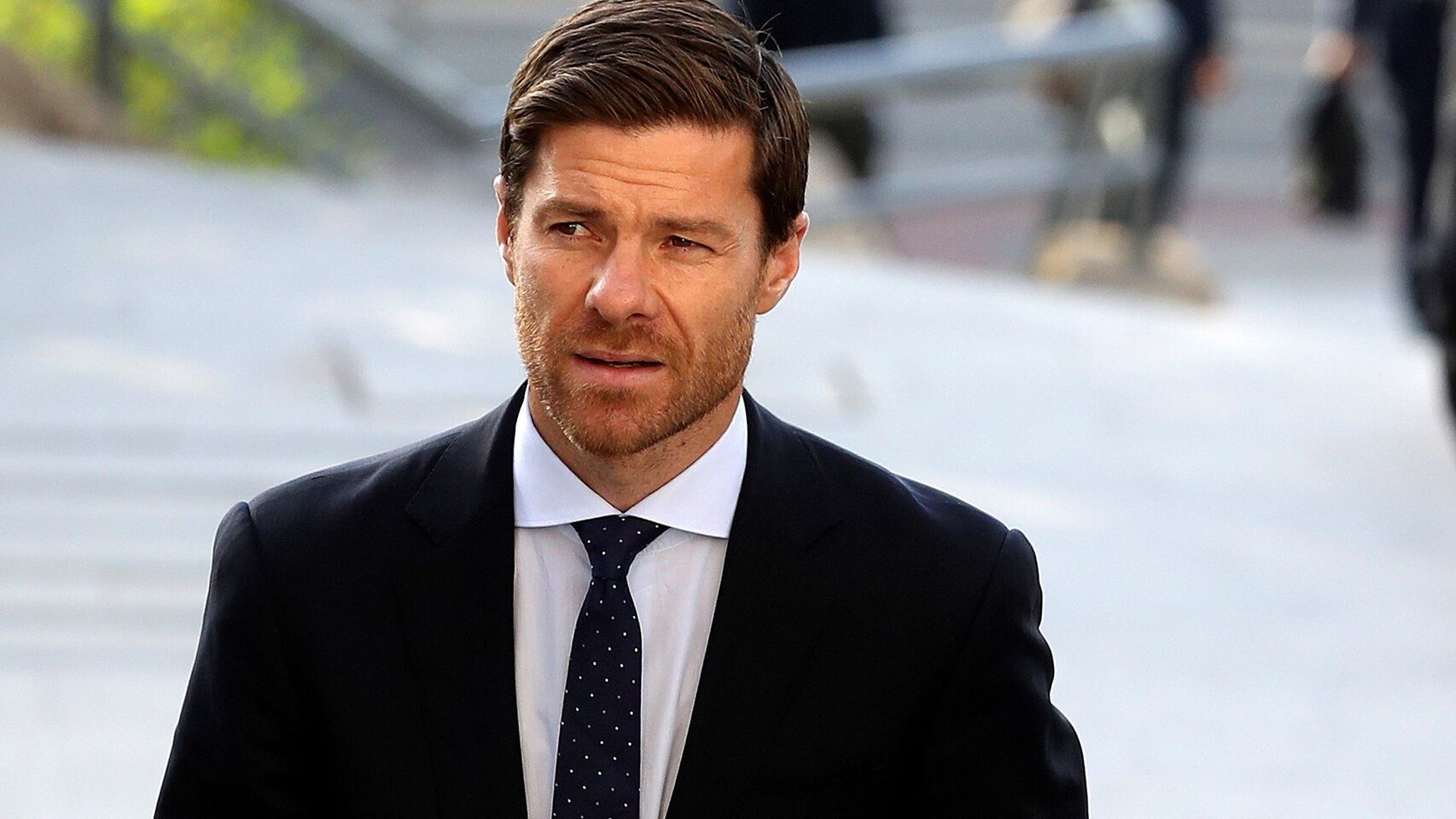 Xabi Alonso entrando a la Audiencia Nacional / La Sexta