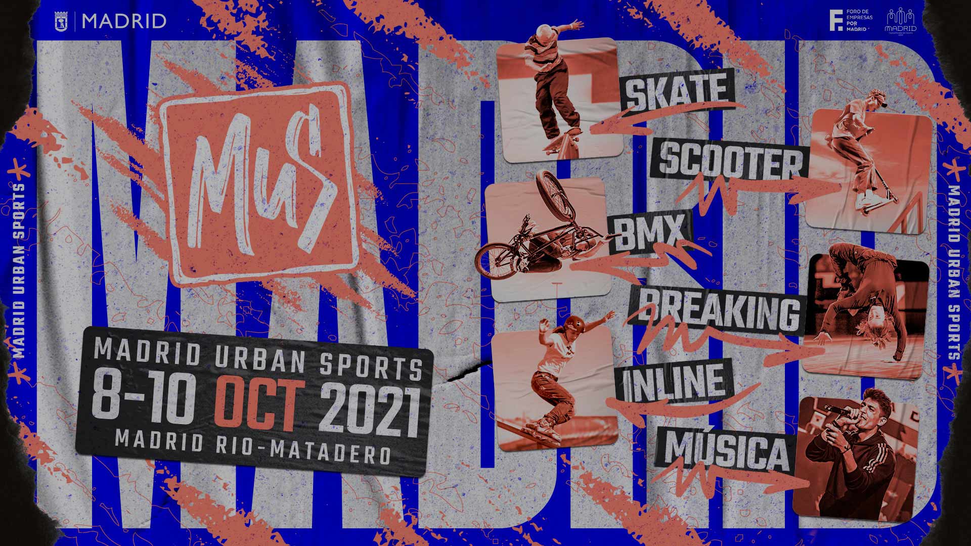 Madrid Urban Sports estará en Matadero durante el segundo fin de semana de octubre / Madrid Urban Sports