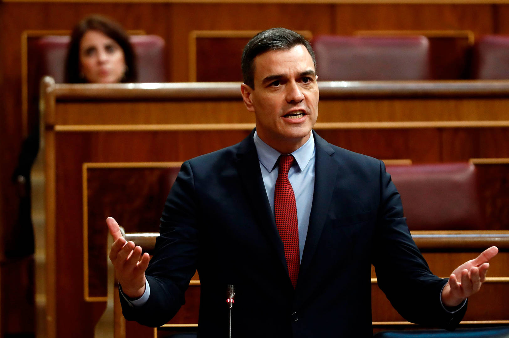 Pedro Sánchez en el Congreso / Libertad Digital