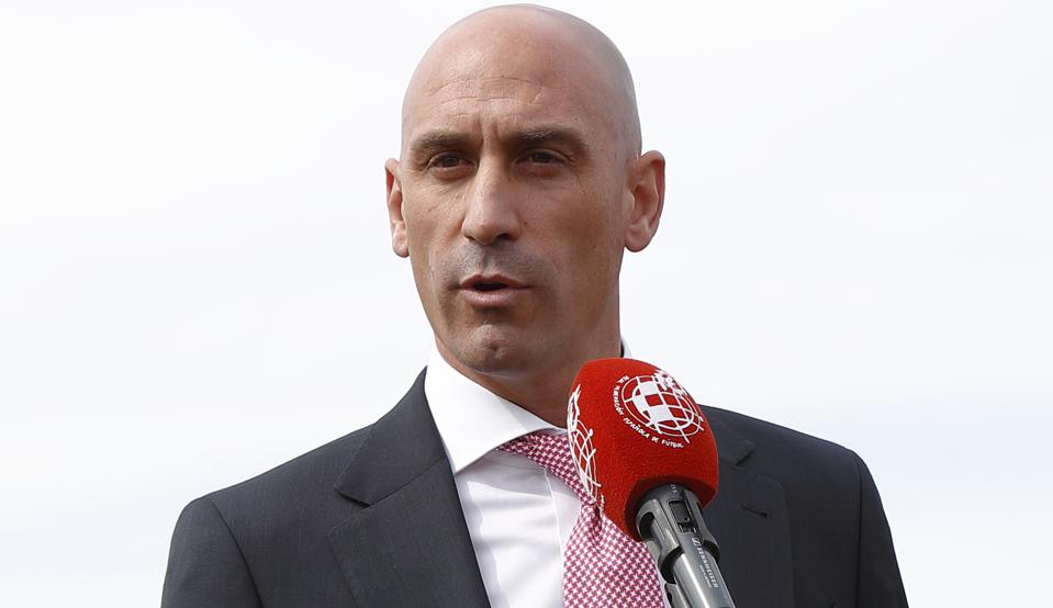 Rubiales durante una rueda de prensa / Mundo Deportivo