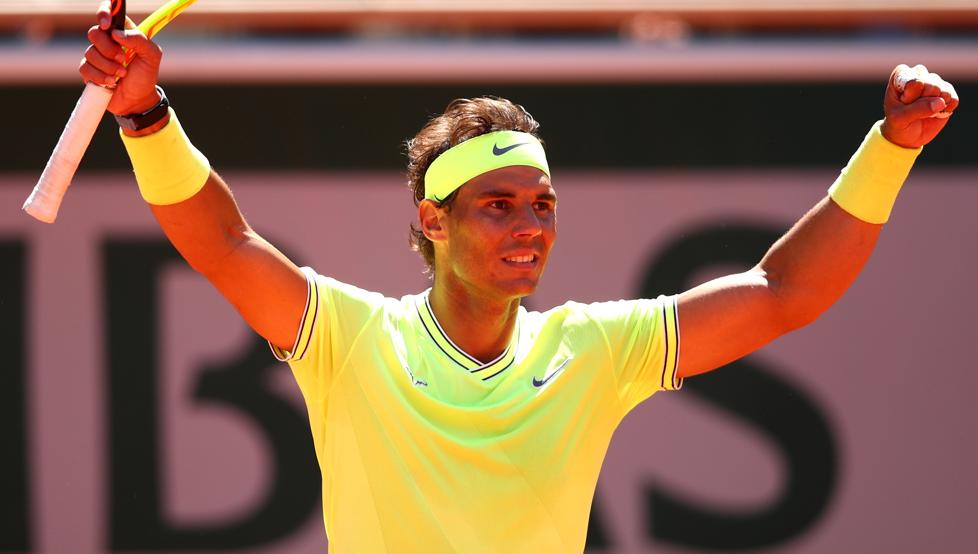 Rafa Nadal tras un partido de Roland Garros / Mundo Deportivo 