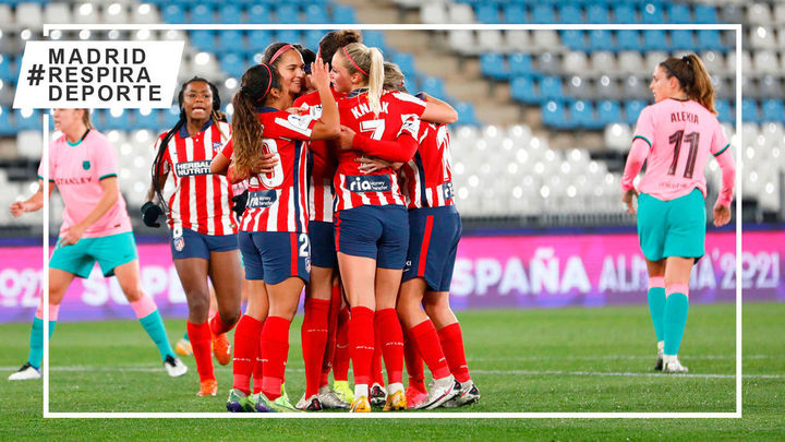 El Atleti Féminas es uno de los protagonistas de "Vivo mi piel", la campaña con la que se conciencia sobre psoriasis / Telemadrid