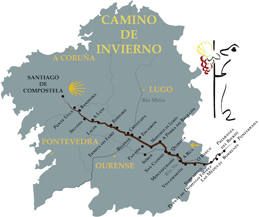 Los participantes de Kilómetro Cero irán por parte del Camino de Invierno hasta Finisterre / Camino de Invierno