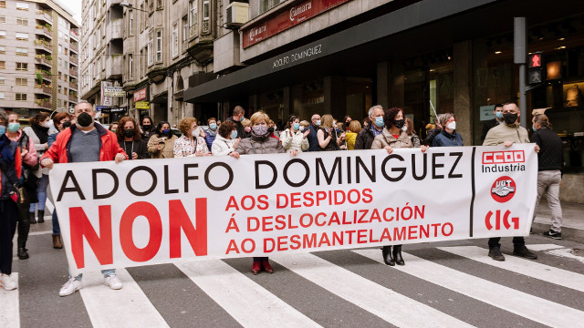 Las movilizaciones de los trabajadores que se produjeron en Pontevedra / Diario de Pontevedra