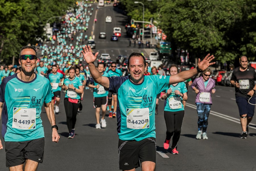 La gente disfrutaba de la Carrera Liberty del año pasado / Carrera Liberty