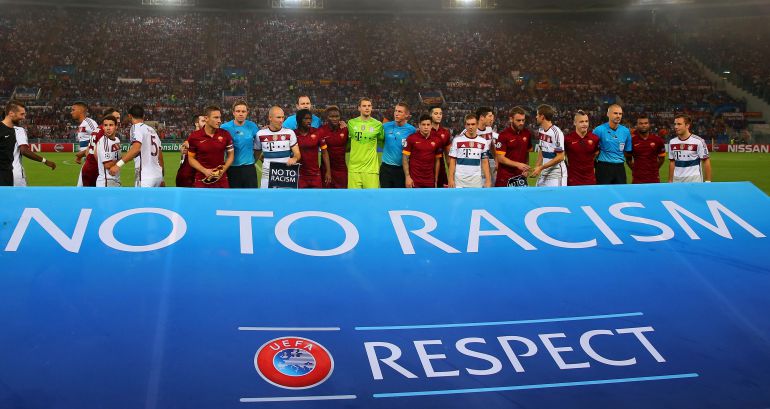 La UEFA impulsa una campaña antirracista todas las temporadas "No al Racismo" / Cadena SER