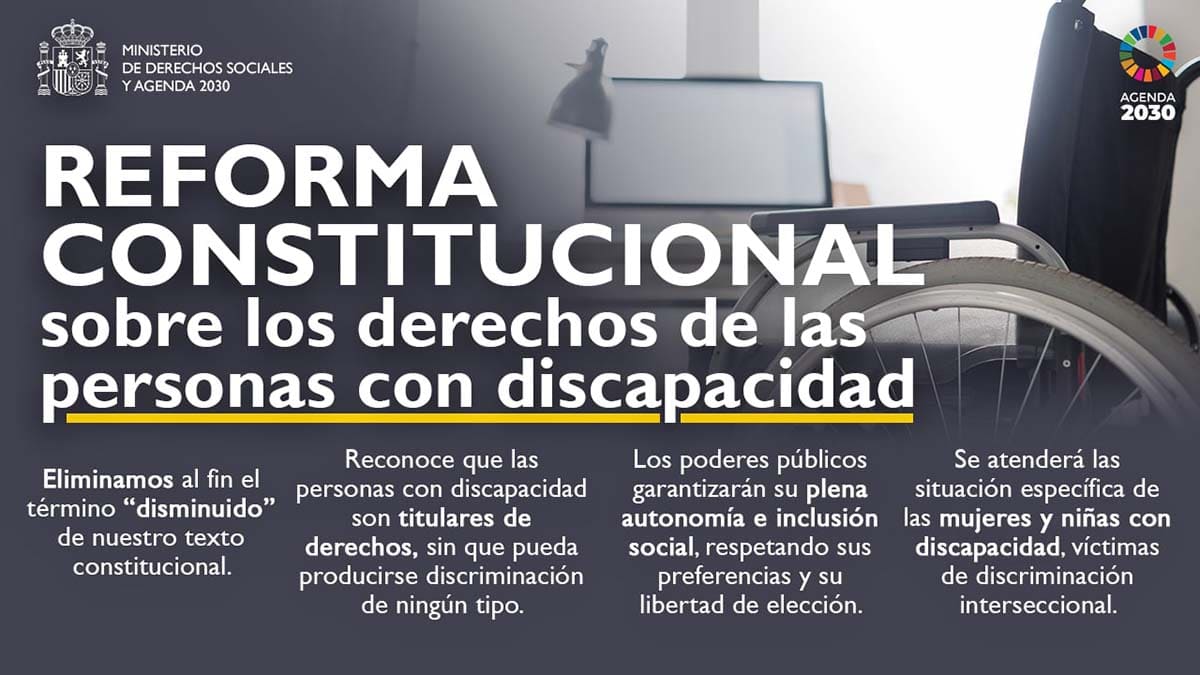 La mayor reforma que se dirige a las personas con discapacidad se aprobó en mayo en el Congreso / TodoDisca