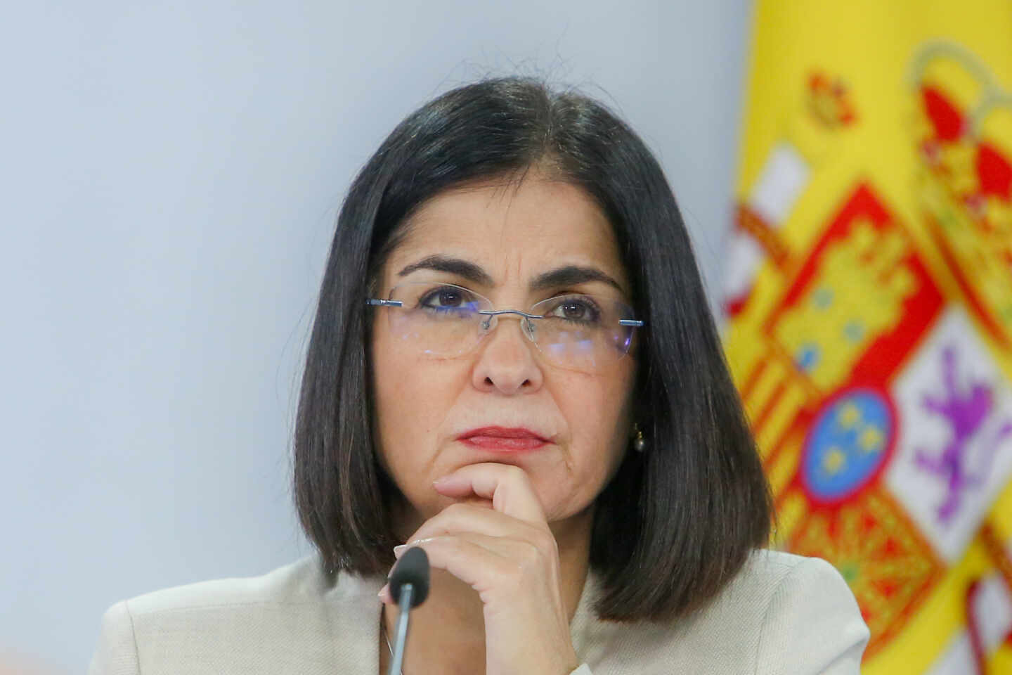 La ministra de Sanidad, Carolina Darias, ha aprobado la vuelta de público a los estadios / El Independiente 