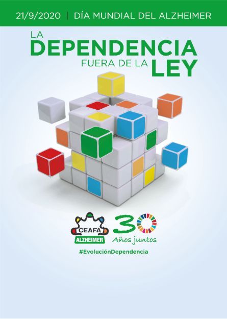 Cartel del Día Mundial del Alzheimer 2020