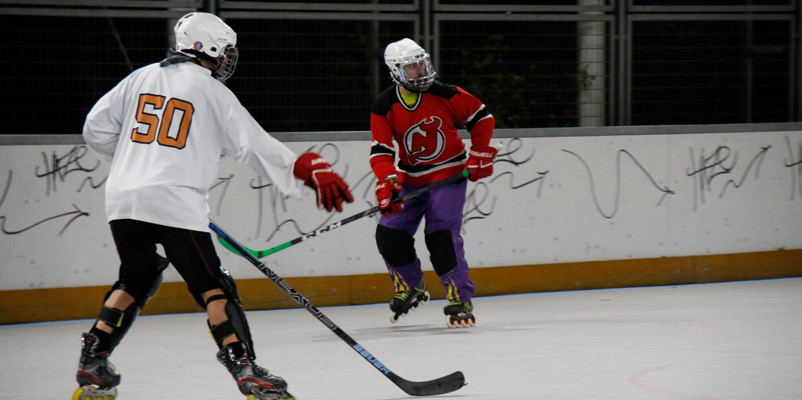 Actividad de hockey / Fotografía de Sara Martín