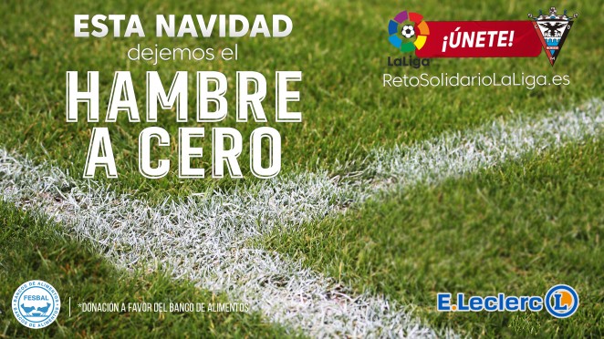 El CD Mirandés fue uno de los clubes implicados en esta iniciativa de Fesbal / CD Mirandés