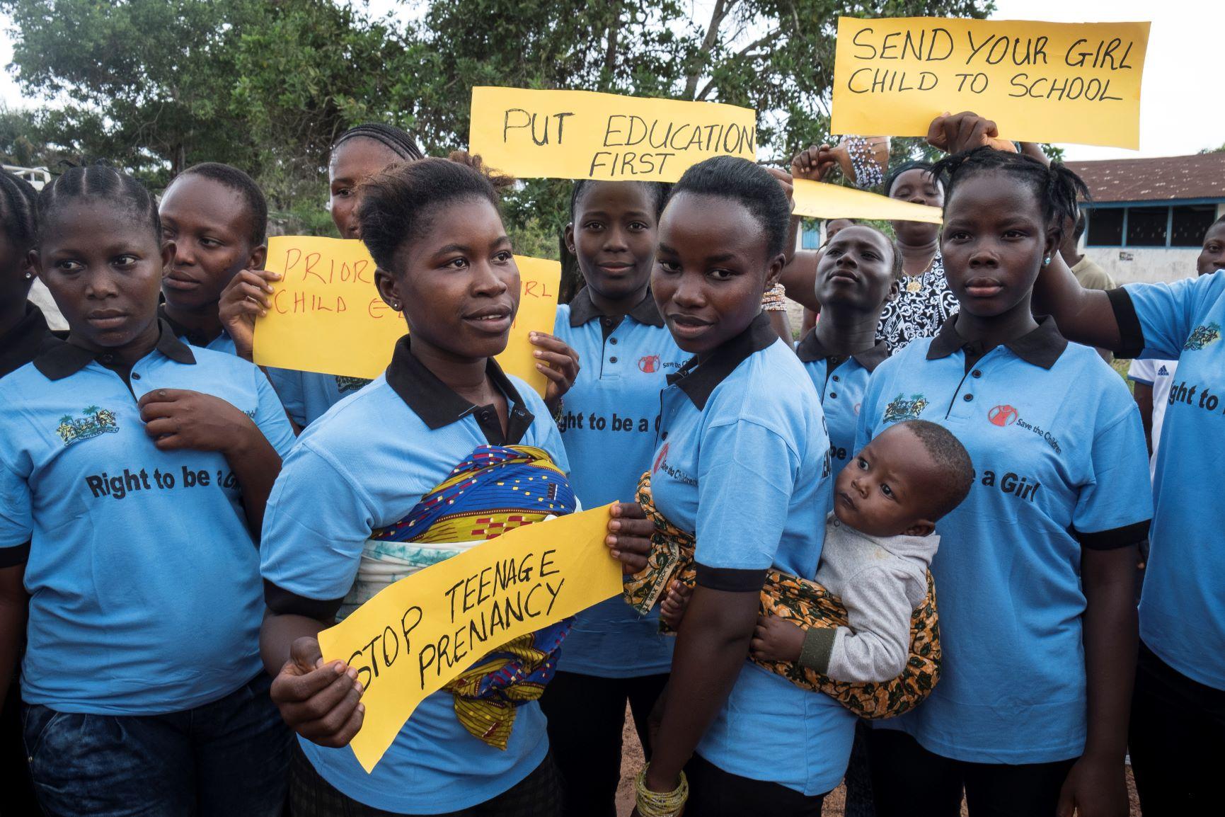 Las mujeres piden frenar los embarazos y los matrimonios infantiles / Save the Children