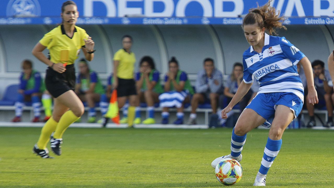 Tere Abelleira ha sido la jugadora revelación de la temporada / La Voz de Galicia 