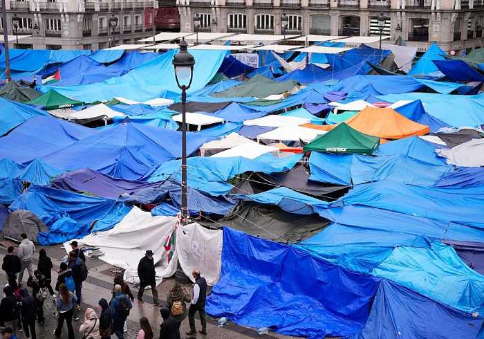 acampada en Sol