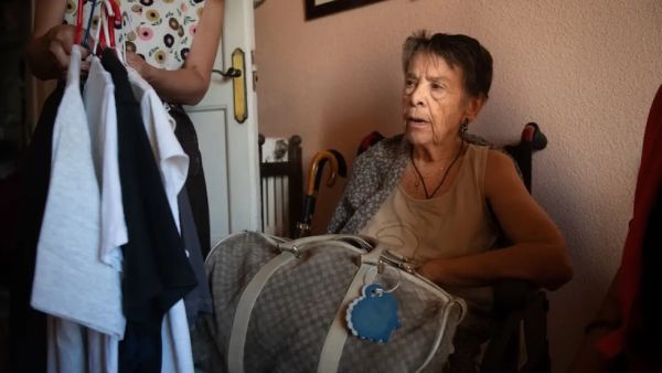 Maricarmen, la mujer de 87 años que fue desahuciada de su casa el pasado 23 de septiembre