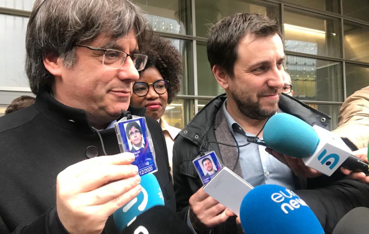 Puigdemont estará situado en el 'gallinero' de la Eurocámara