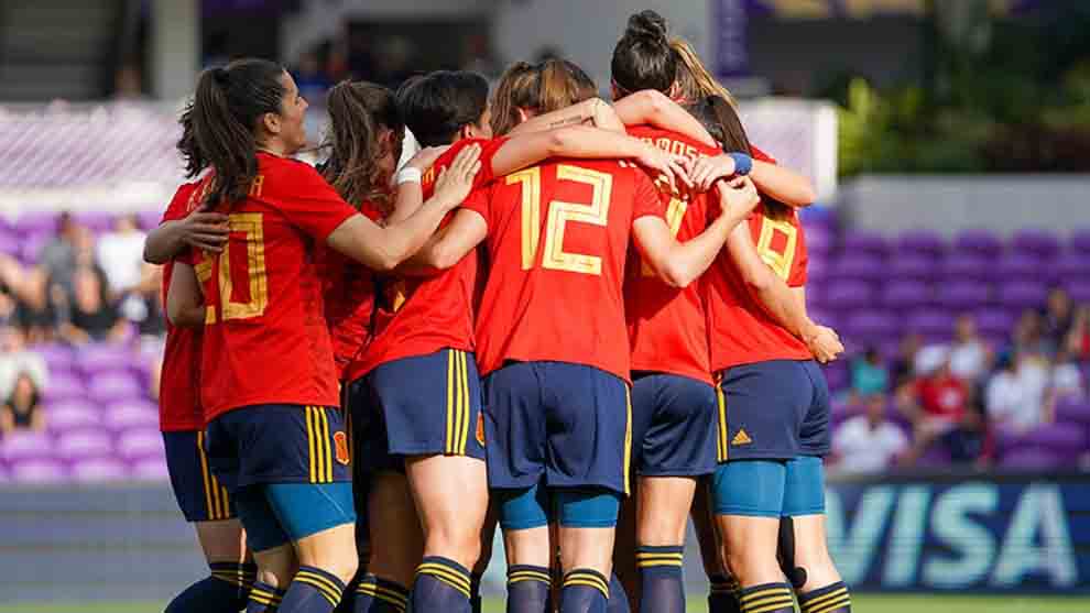 La selección femenina de a la