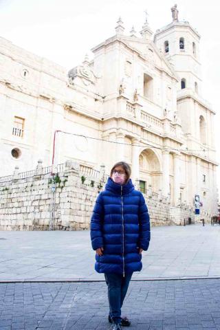 Paola Torres en la Catedral de Valladolid