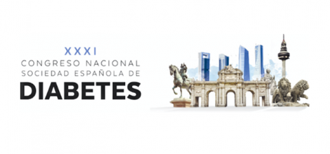 Cartel del XXXI Congreso Nacional de la Sociedad Española de Diabetes.