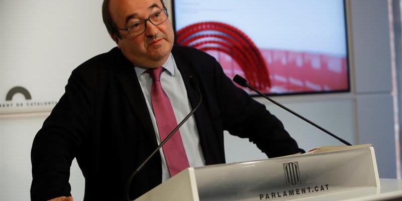 El PSC propone que se reconozca a Cataluña como nación. Miquel Iceta