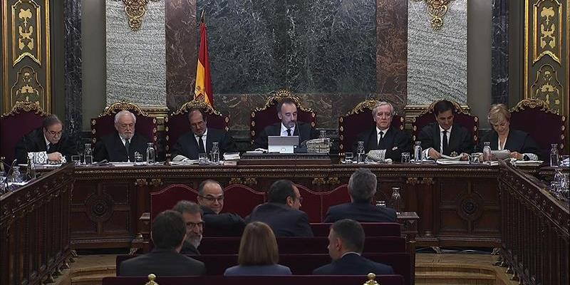 El juicio del "procés" llega a su fin.
Juicio Procés