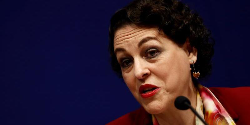 La ministra de Trabajo dice que la Seguridad Social no está en quiebra.
Magdalena Valerio