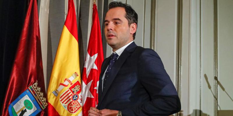 El vicepresidente de la Comunidad de Madrid, Ignacio Aguado. Foto: EFE. El vicepresidente de la Comunidad de Madrid, Ignacio Aguado. Foto: EFE.
