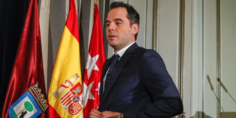 El vicepresidente de la Comunidad de Madrid, Ignacio Aguado. Foto: EFE.