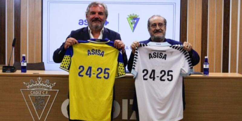 Compromiso entre ASISA y Cádiz CF - Foto: ASISA Compromiso entre ASISA y Cádiz CF