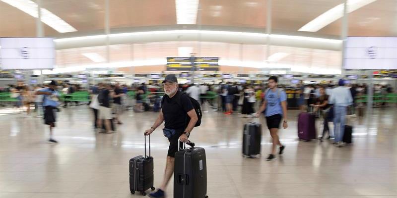 Aeropuerto del Prat en Huelga