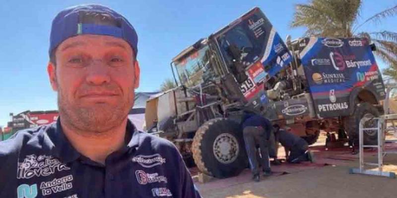 Albert Llovera abandonó el Rally Dakar en la sexta etapa