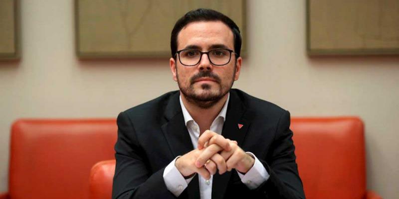 Aberto Garzón ha opinado sobre un nuevo estado de alarma