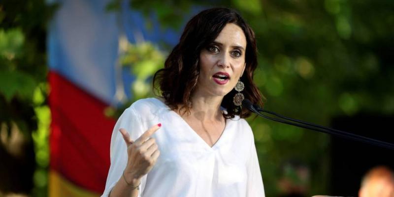 La presidenta de la Comunidad de Madrid, Isabel Díaz Ayuso La presidenta de la Comunidad de Madrid, Isabel Díaz Ayuso