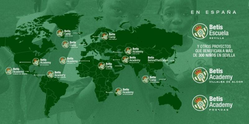 'Betis Academy' crece y se consolida - Archivo GNDiario El mapa del proyecto 'Betis Academy'