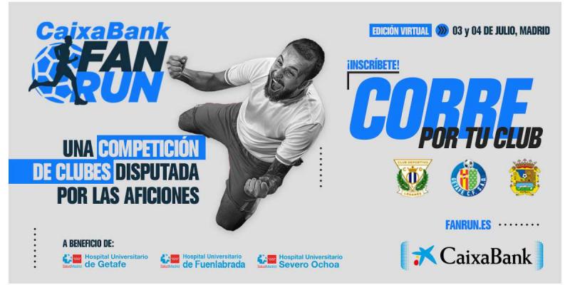 Cartel carrera CaixaBank Fan Run