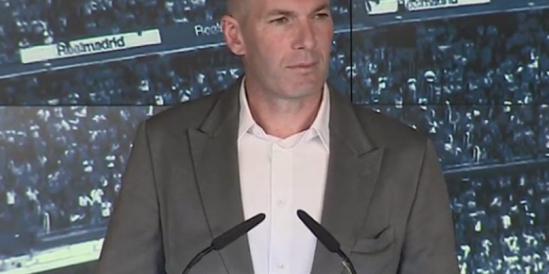 Presentación de Zinedine Zidane