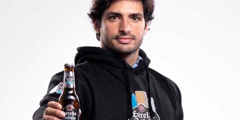 Carlos Sainz y Estrella Galicia, rumbo a Ferrari