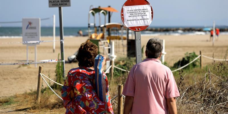 Cierre playas bacterias fecales