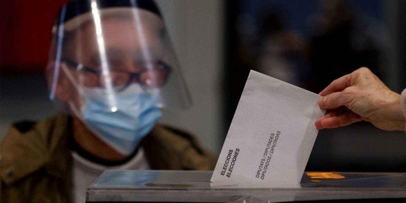 Covid / RTVE El Covid merma la participación en las elecciones catalanas