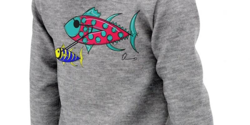 Discatunes, el nuevo proyecto solidario a favor del daño cerebral Sudadera "Eres mis ojos" de Discatunes. Imagen de Tela de corazón.Org
