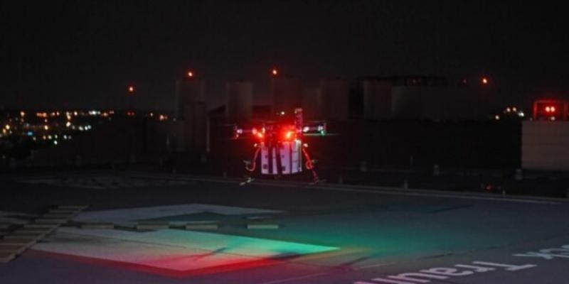 El vuelo: El 19 de abril, un dron llevó un riñón del Hospital de St. Agnes en Baltimore al Centro Médico de la Universidad de Maryland. Dron trasplante