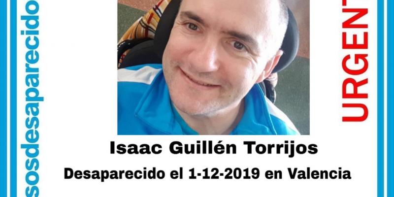 Desaparecido en Valencia Isaac Guillén Torrijos. Desaparecido en Valencia Isaac Guillén Torrijos.