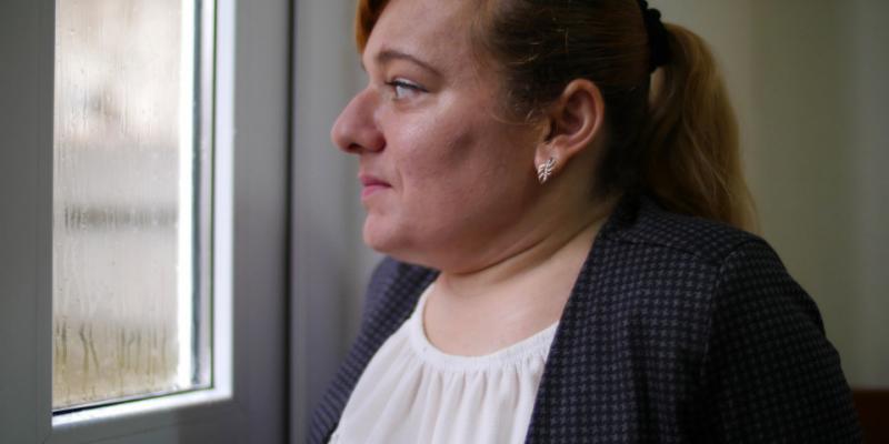 Elena Crasmari se presentó a las elecciones municipales en Moldavia en su pueblo