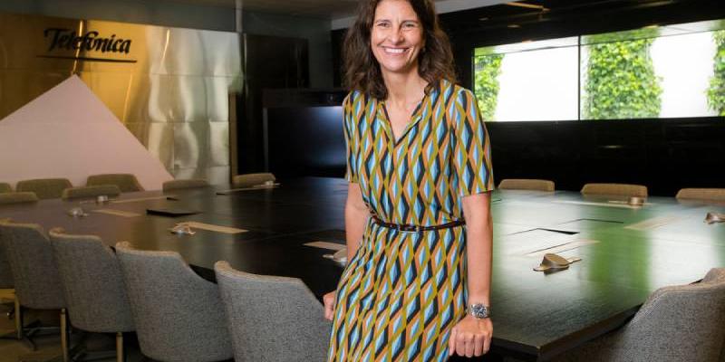 La influencia de Elena Valderrábano, directora de Sostenibilidad de Telefónica, ha sido reconocida por la revista Sustainability Magazine/ Telefónica Elena Valderrábano, directora de Sostenibilidad de Telefónica