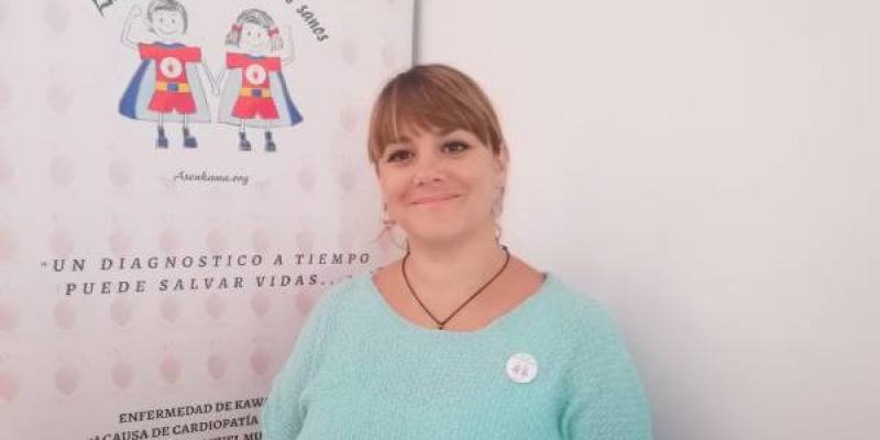 Asociación enfermedad de Kawasaki Marianela, presidenta de la asociación Kawasaki en España