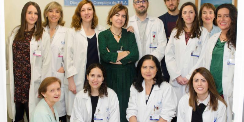 Se ha realizado un gran estudio sobre el autismo Integrantes del programa para la Atención Médica Integral de los pacientes con Trastorno del Espectro Autista (AMI-TEA) del Hospital Gregorio Marañón.