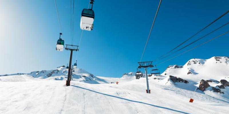 Imagen de una de las pistas de la estación de Tignes (ultramarinfoto / Getty)