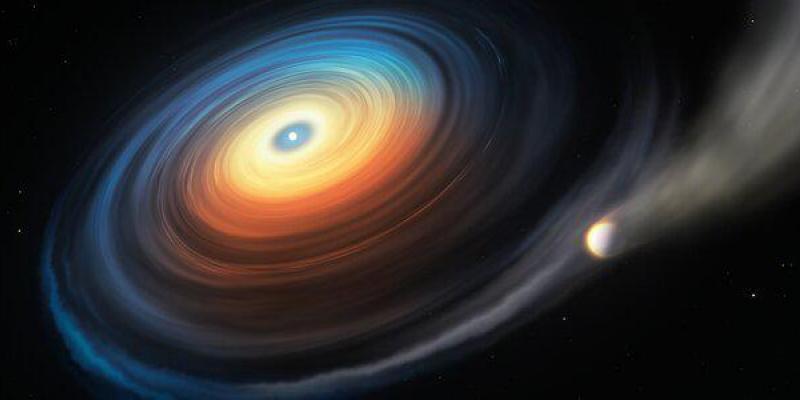 Primer planeta gigante descubierto alrededor de una estrella enana blanca | Imagen: ESO Estrella enana planeta