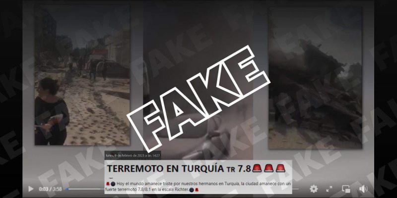 El terremoto en Turquía y Siria - Newtral.es Bulos del terremoto en Turquía y Siria