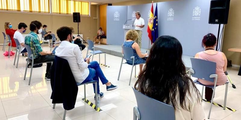 Fernando Simón durante una rueda de prensa